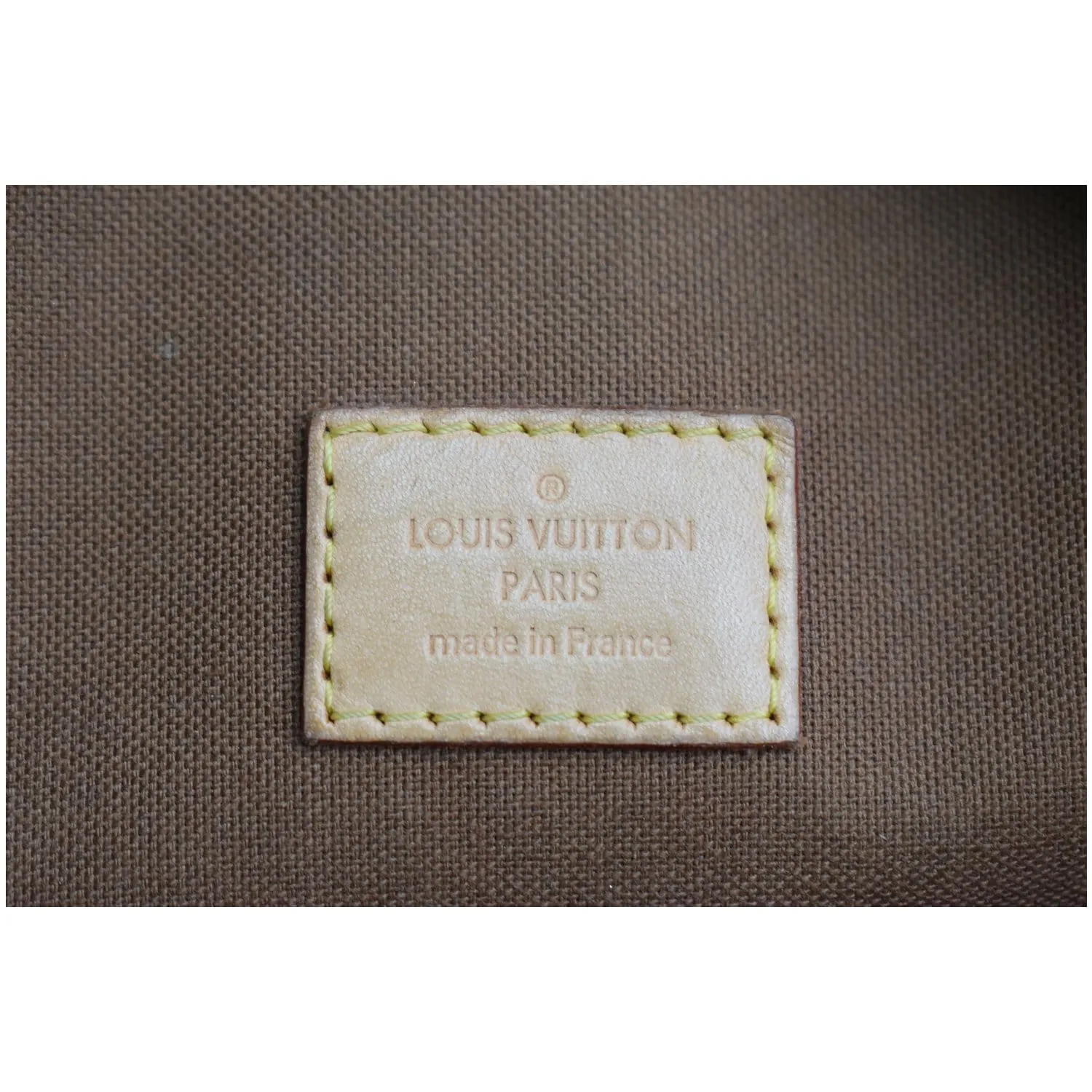 LOUIS VUITTON Odeon GM Monogram Canvas Shoulder Bag Brown