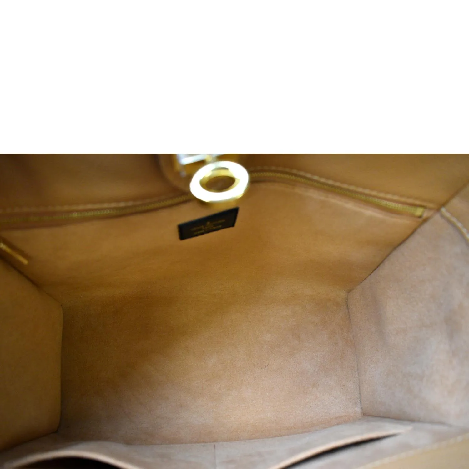 LOUIS VUITTON On My Side MM Calfskin Monogram Shoulder Bag Black