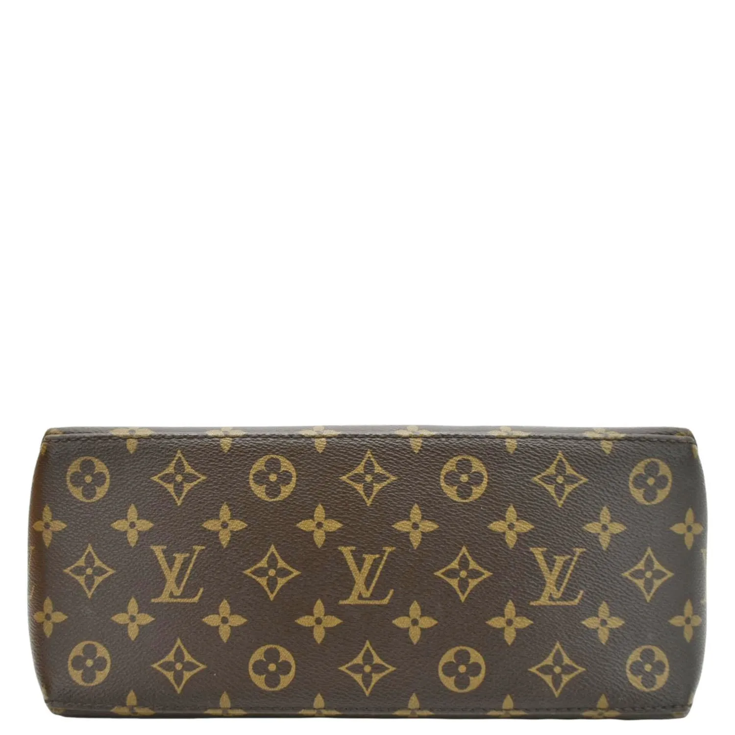 LOUIS VUITTON Petit Palais Monogram Canvas Shoulder Bag Brown