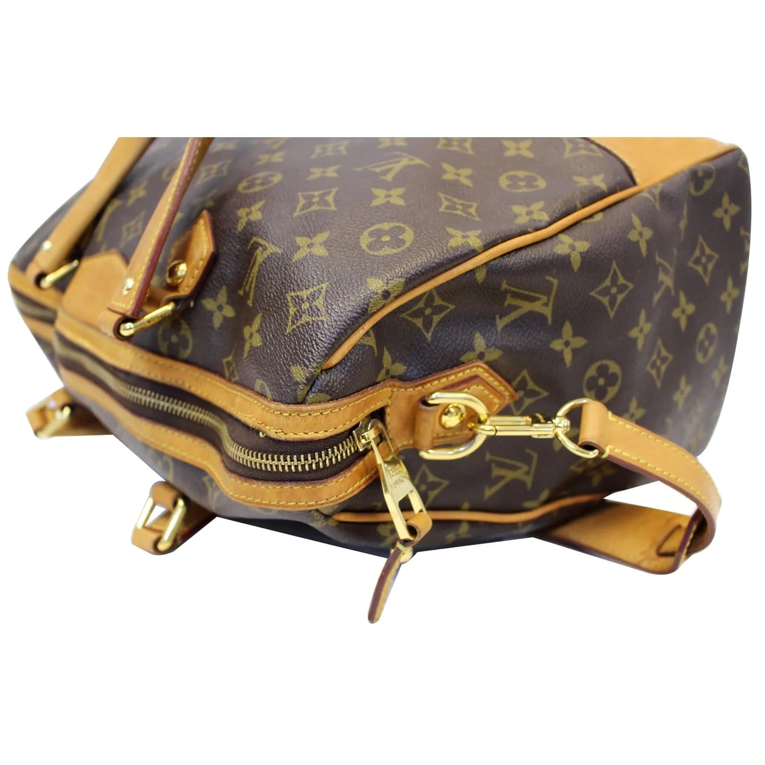 LOUIS VUITTON Retiro GM Monogram Canvas 2 Way Shoulder Bag Brown