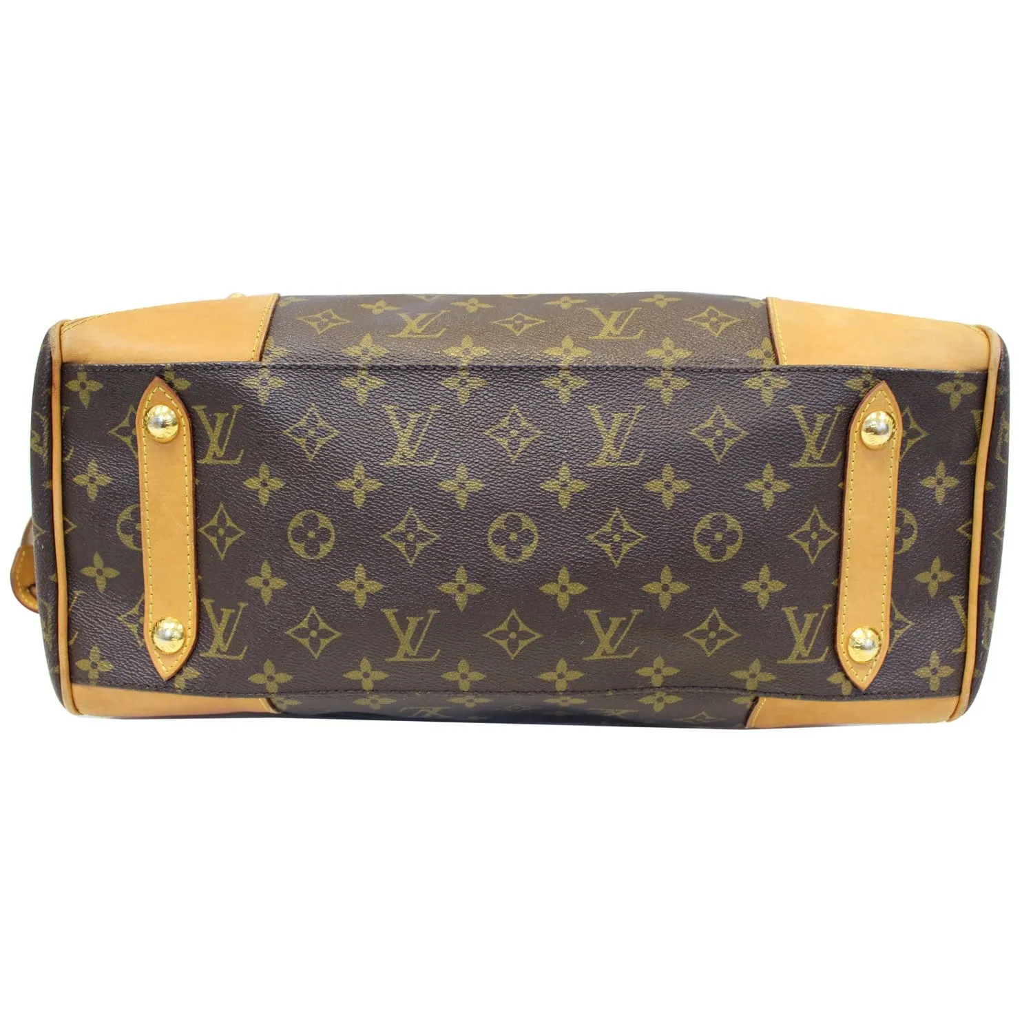 LOUIS VUITTON Retiro GM Monogram Canvas 2 Way Shoulder Bag Brown