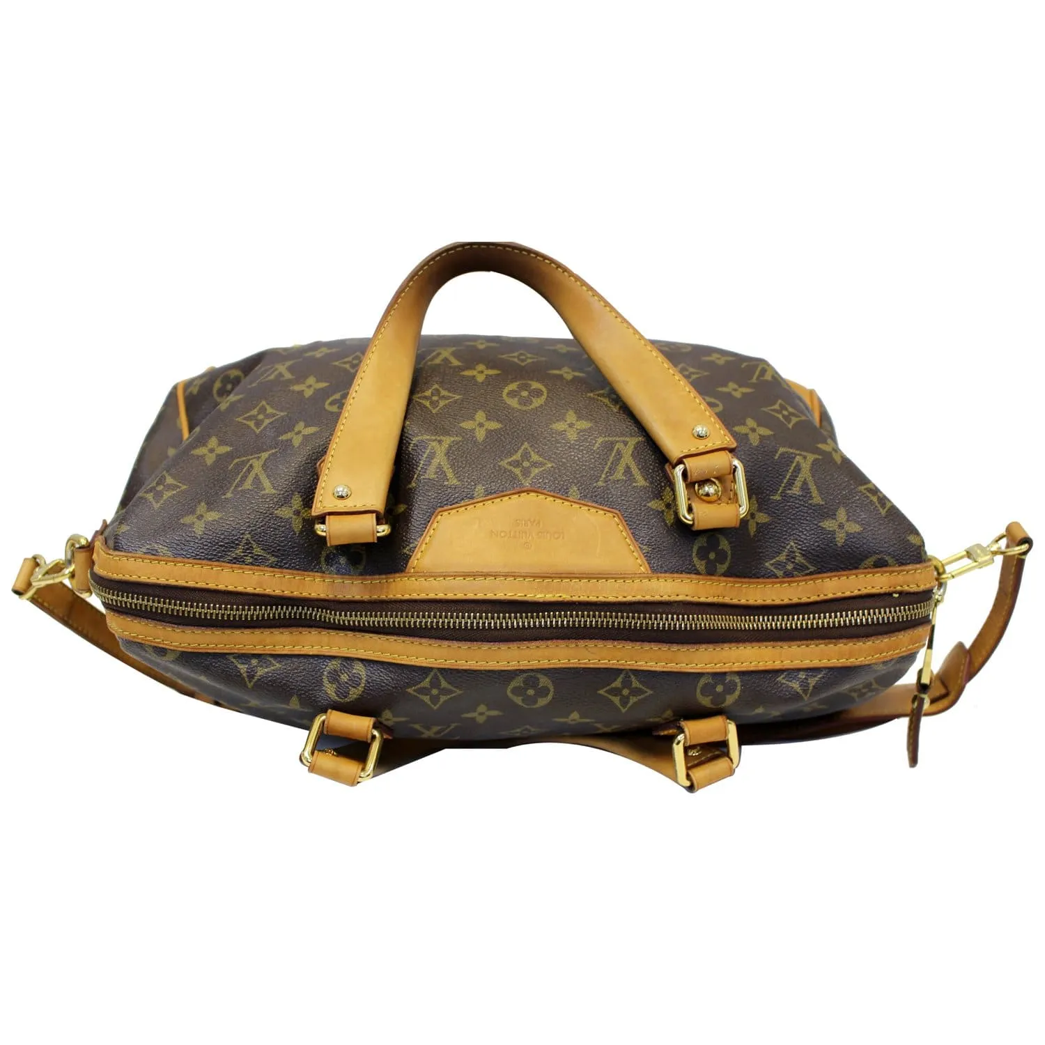 LOUIS VUITTON Retiro GM Monogram Canvas 2 Way Shoulder Bag Brown