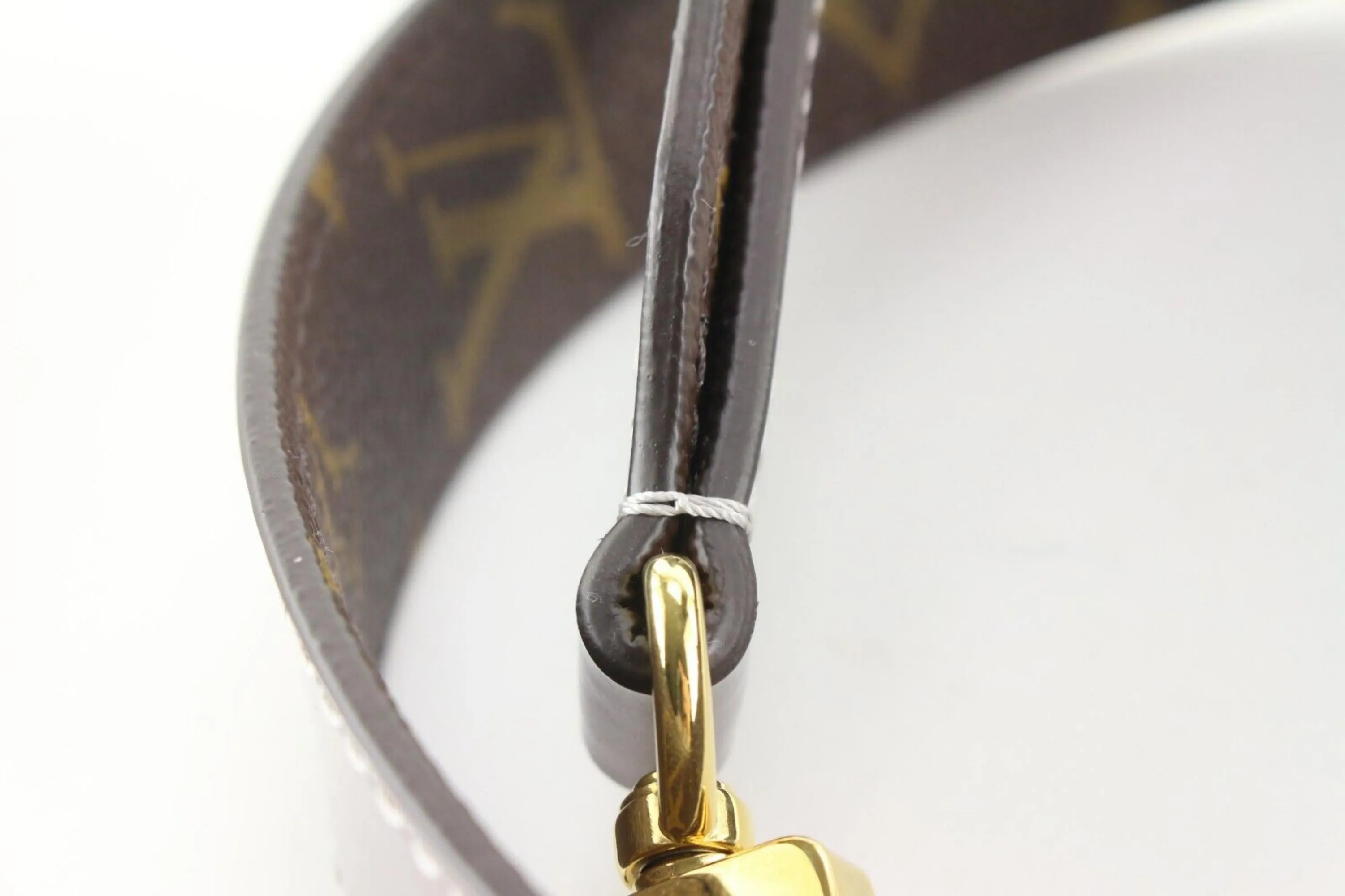 Louis Vuitton Reversible Vernis Monogram Strap Shoulder Bandouliere 1LU0224