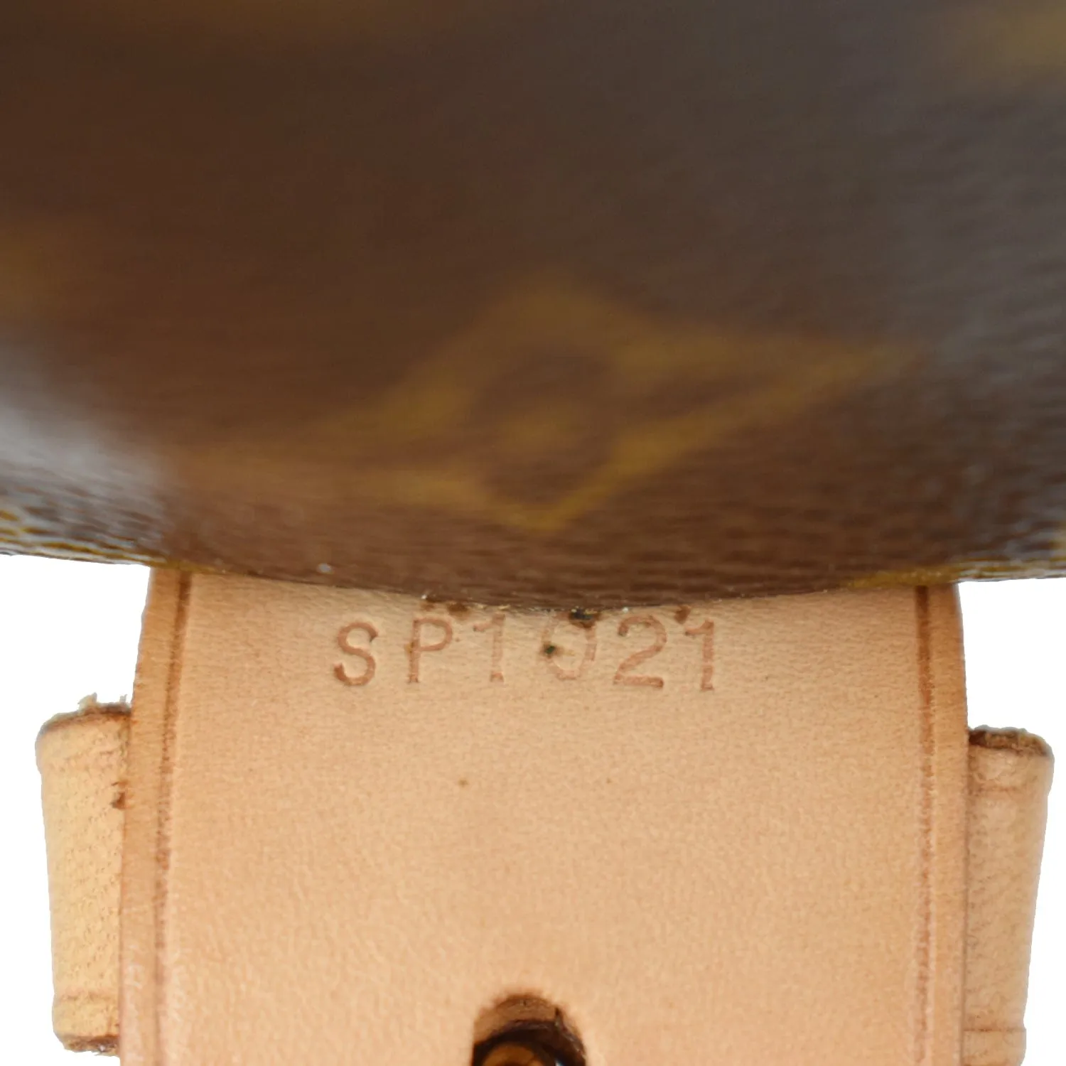LOUIS VUITTON Sac Chasse Monogram Canvas Hunting Bag Brown