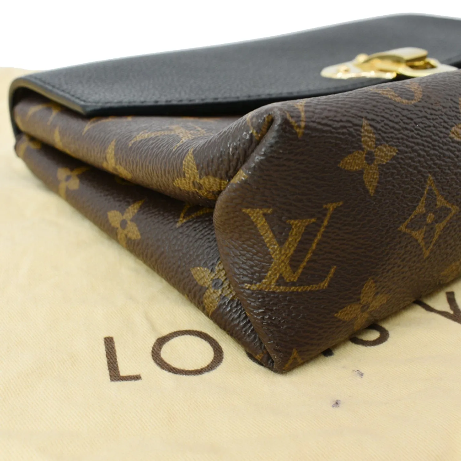 LOUIS VUITTON Saint Placide Monogram Canvas Crossbody Bag Black - 10% OFF