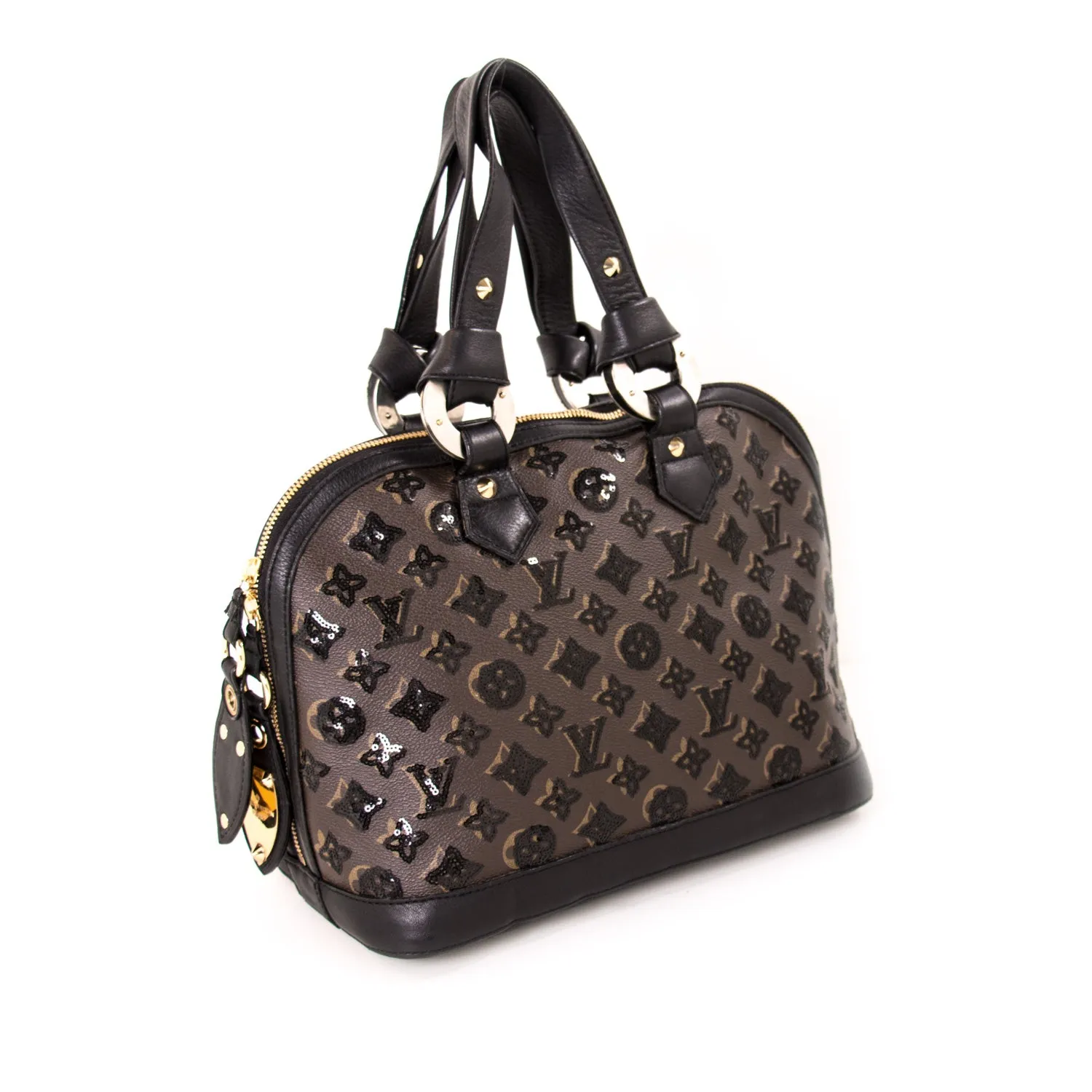 Louis Vuitton Sequin Monogram Eclipse Alma Bag