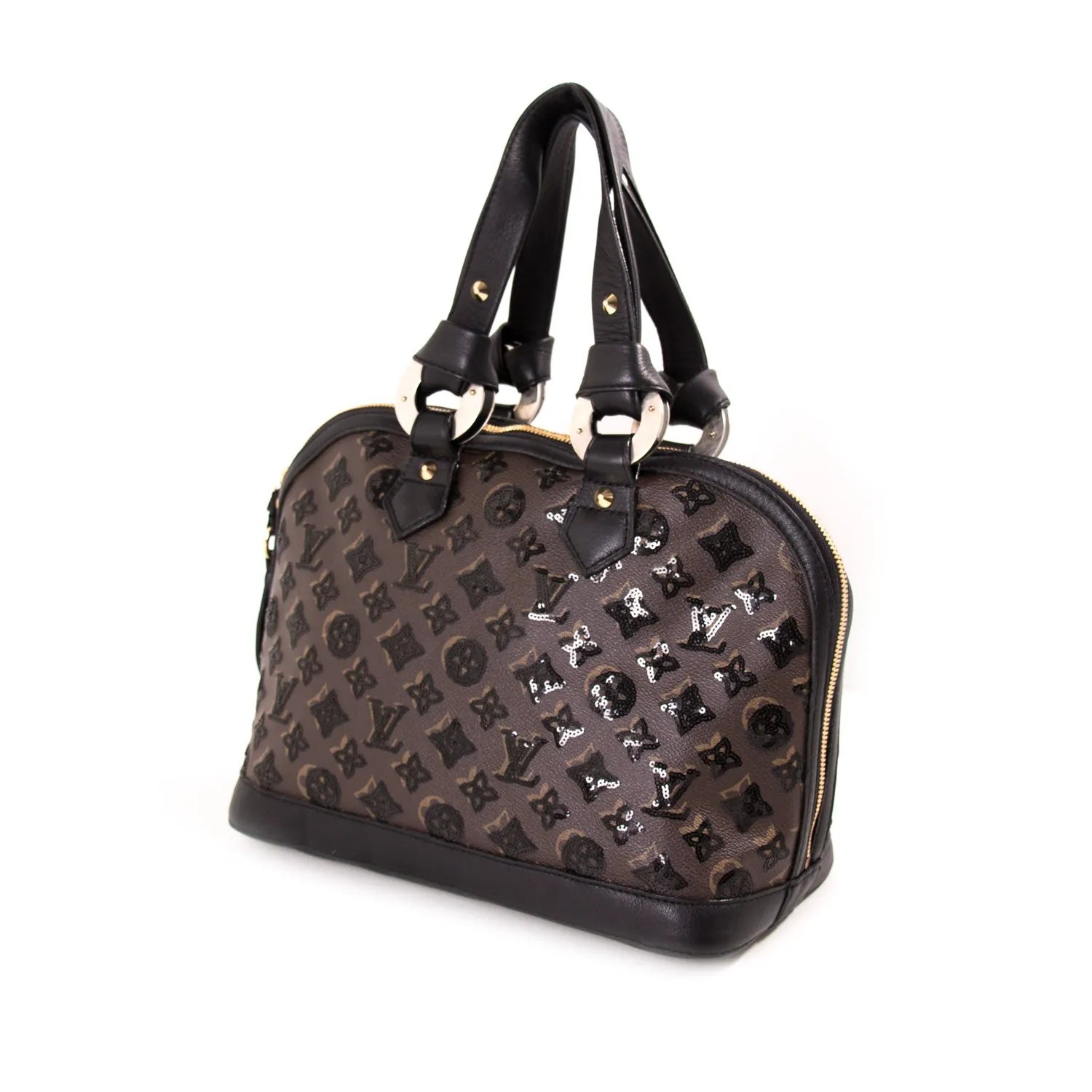 Louis Vuitton Sequin Monogram Eclipse Alma Bag