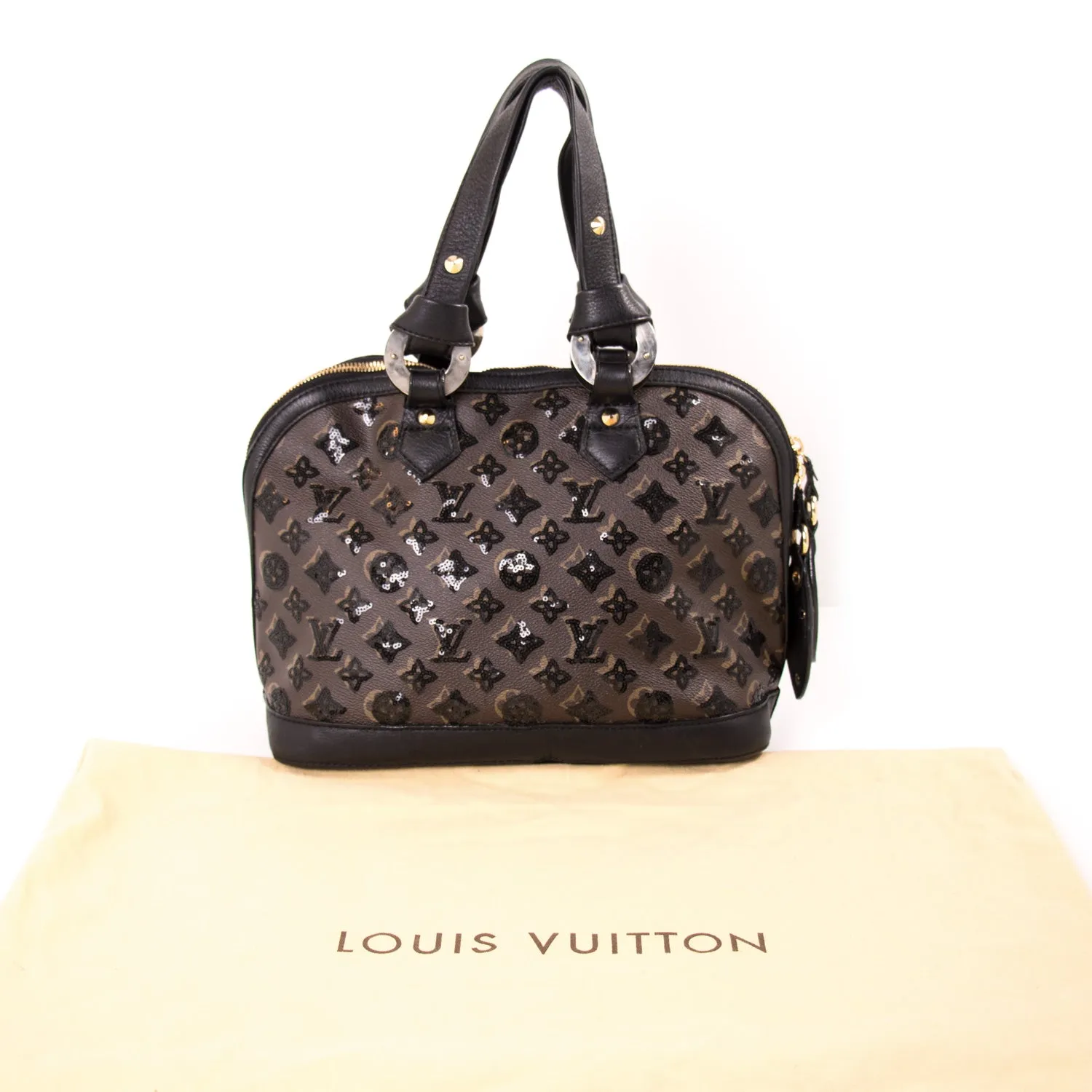 Louis Vuitton Sequin Monogram Eclipse Alma Bag