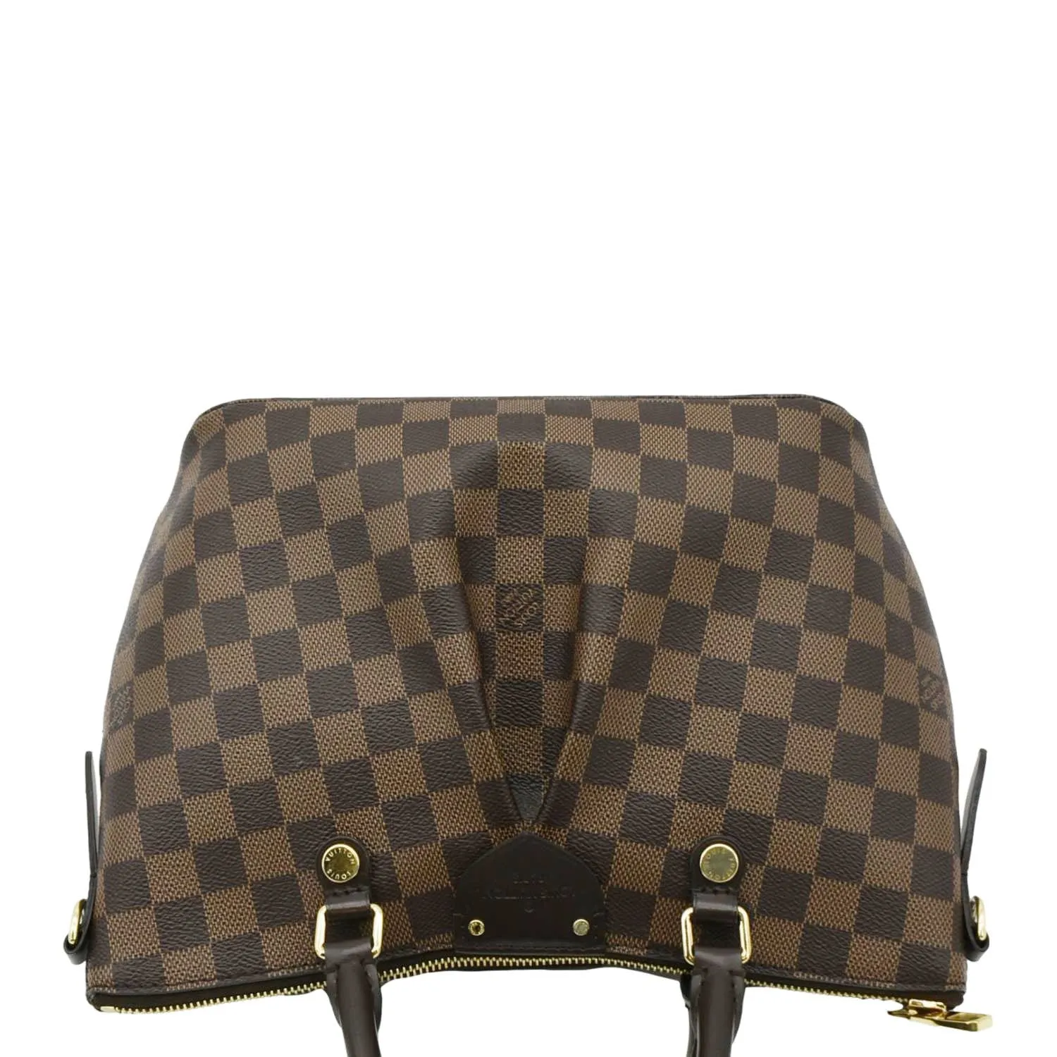 LOUIS VUITTON Siena PM Damier Ebene Shoulder Bag Brown