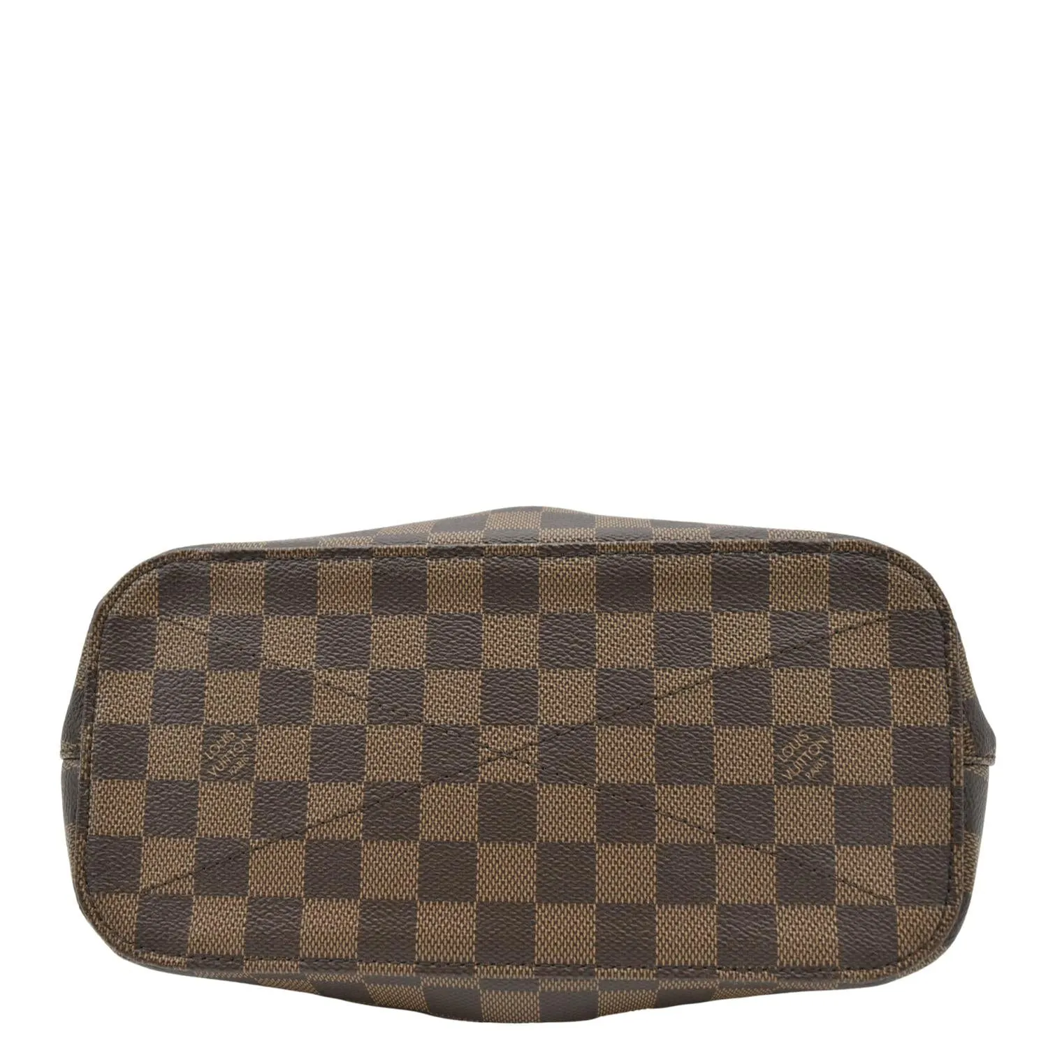 LOUIS VUITTON Siena PM Damier Ebene Shoulder Bag Brown