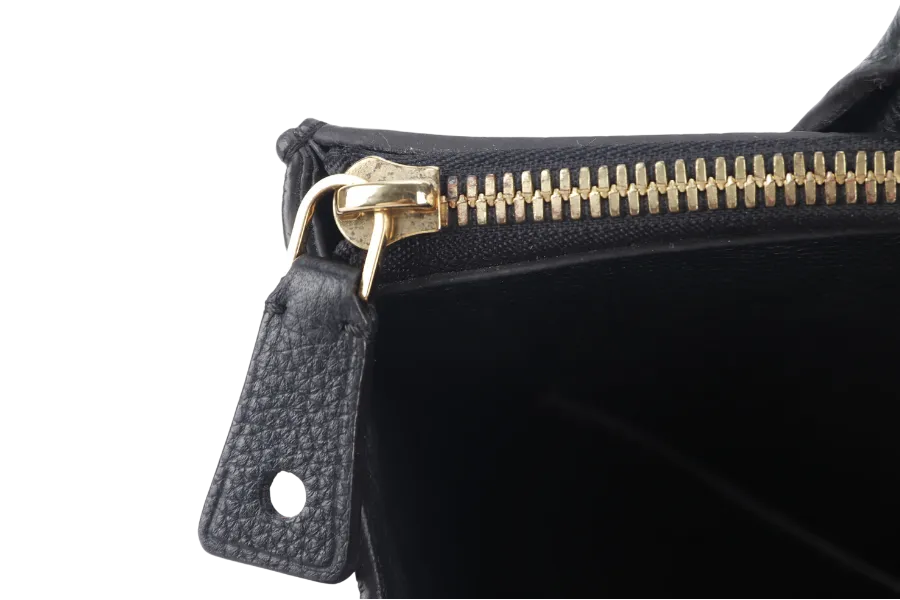 LOUIS VUITTON TAURILLON CITY STEAMER PM BLACK GOLD HARDWARE WITH STRAPS NO DUST COVER