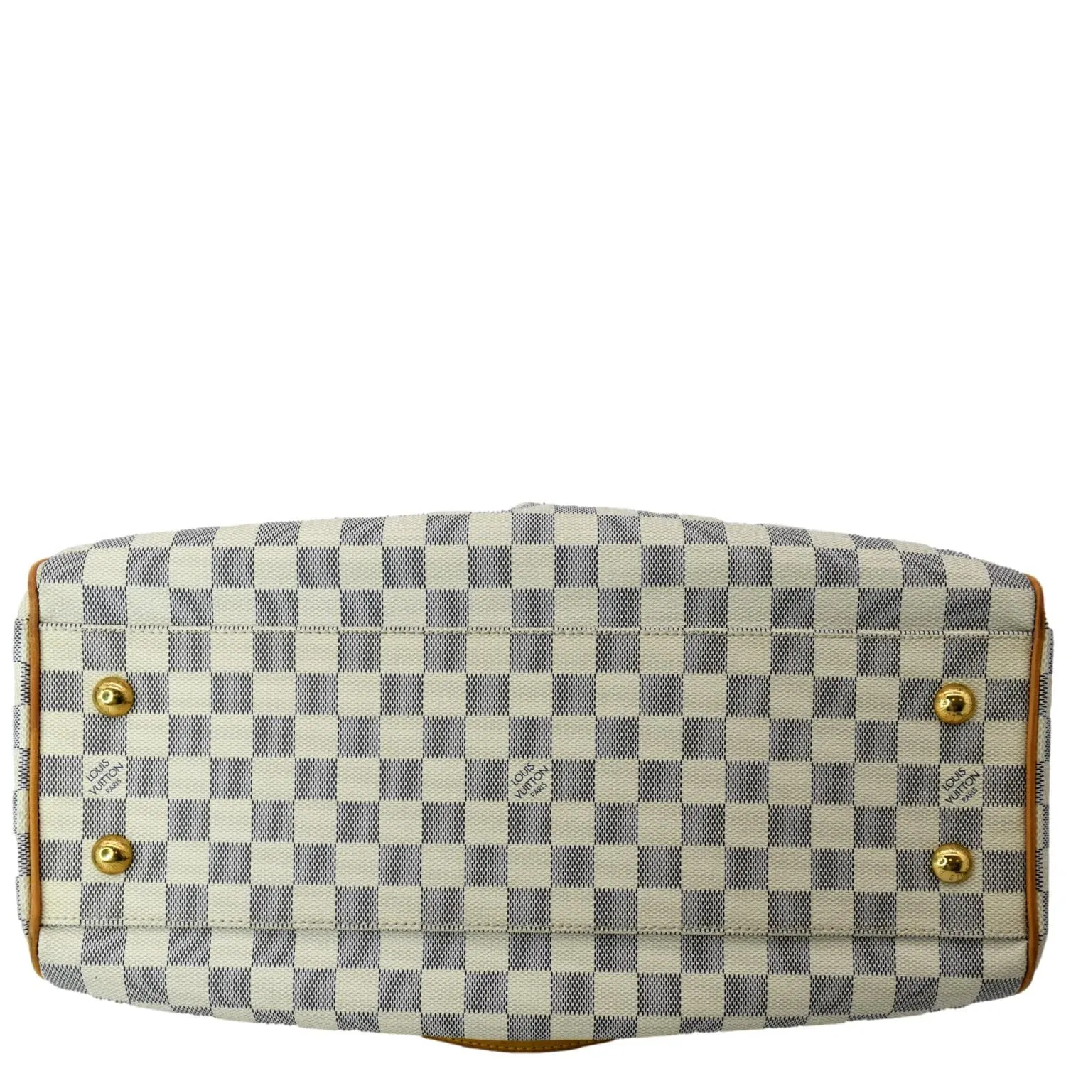 LOUIS VUITTON Trevi GM Damier Azur 2way Shoulder Bag White