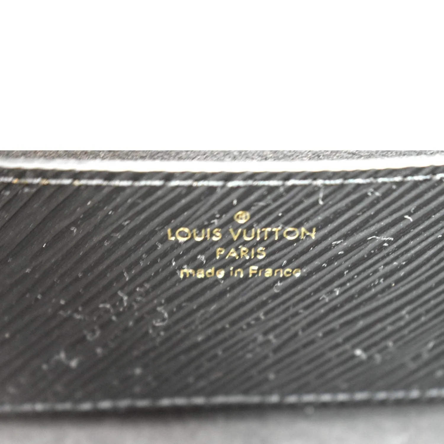 LOUIS VUITTON Twist PM Epi Leather Crossbody Bag Black