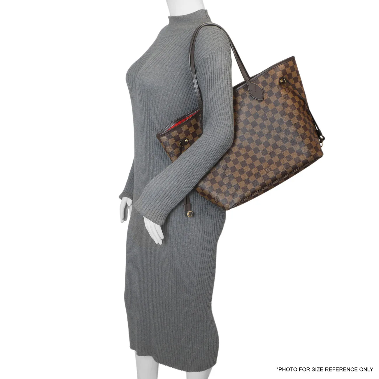 Louis Vuttion Damier Ebene Neverfull MM