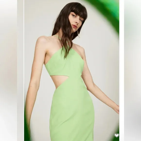 Louna Halter Cutout Midi Dress