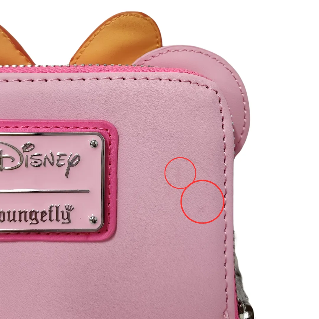Loungefly Disney Ghost Minnie Glow-in-the-Dark Wallet DEFECTIVES