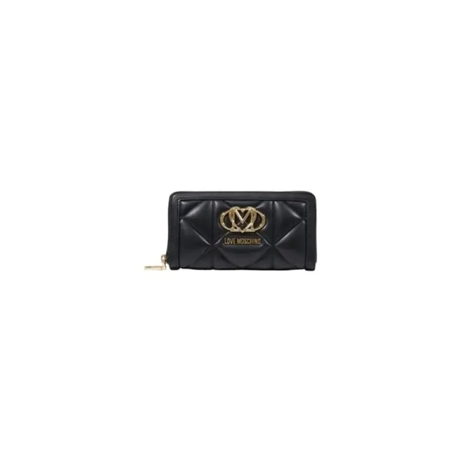 Love Moschino Women's Black Zip Wallet