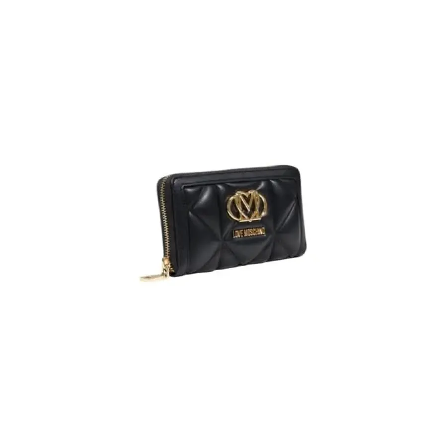 Love Moschino Women's Black Zip Wallet