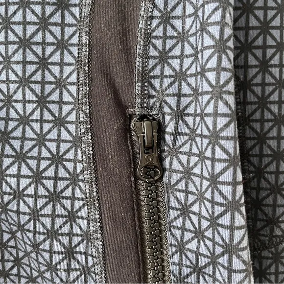 Lululemon Define Jacket Tri Geo Printed Inkwell Black