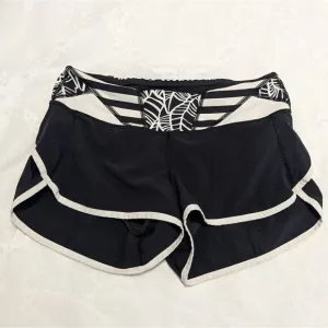 Lululemon Speed Short Black Angel Wings W7B38S