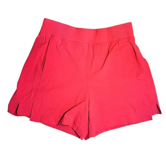 Lululemon Stretch Woven Relaxed-Fit High-Rise Short 4&quot;, Cherry Mist, Size S