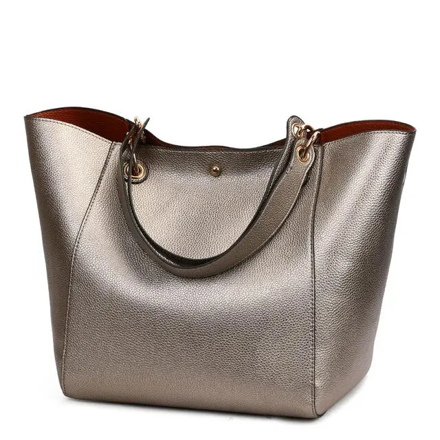 Luxury Leather Shoulder Bags for women Large Purses