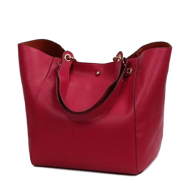 Luxury Leather Shoulder Bags for women Large Purses