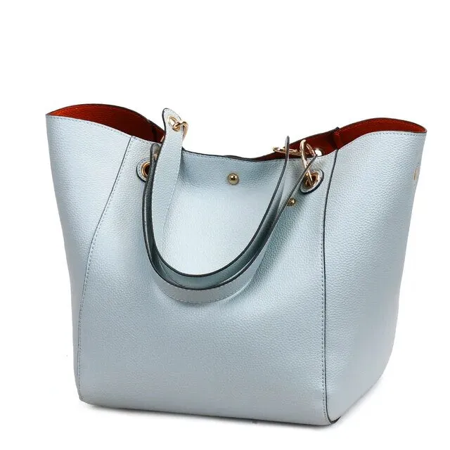 Luxury Leather Shoulder Bags for women Large Purses
