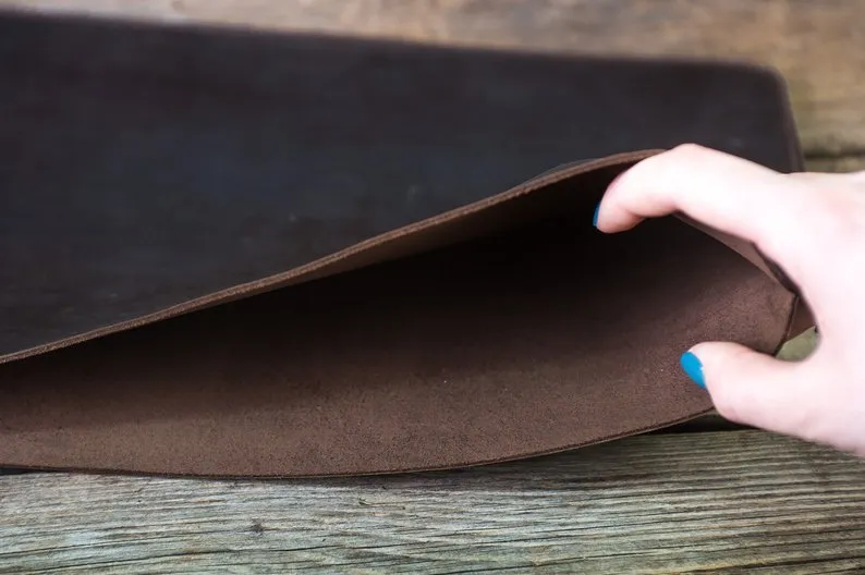 Macbook Air Pro Leather Laptop Sleeve Case