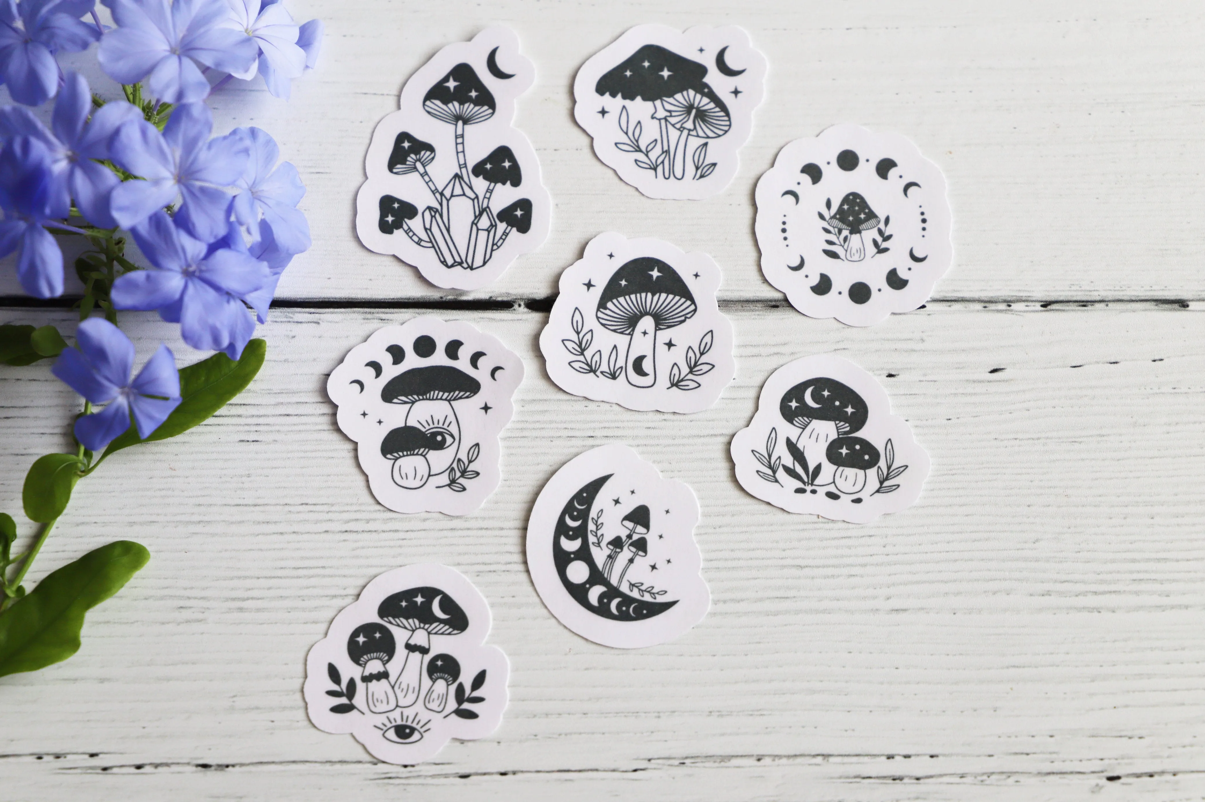 Magic Mushroom sticker pack | 8pk