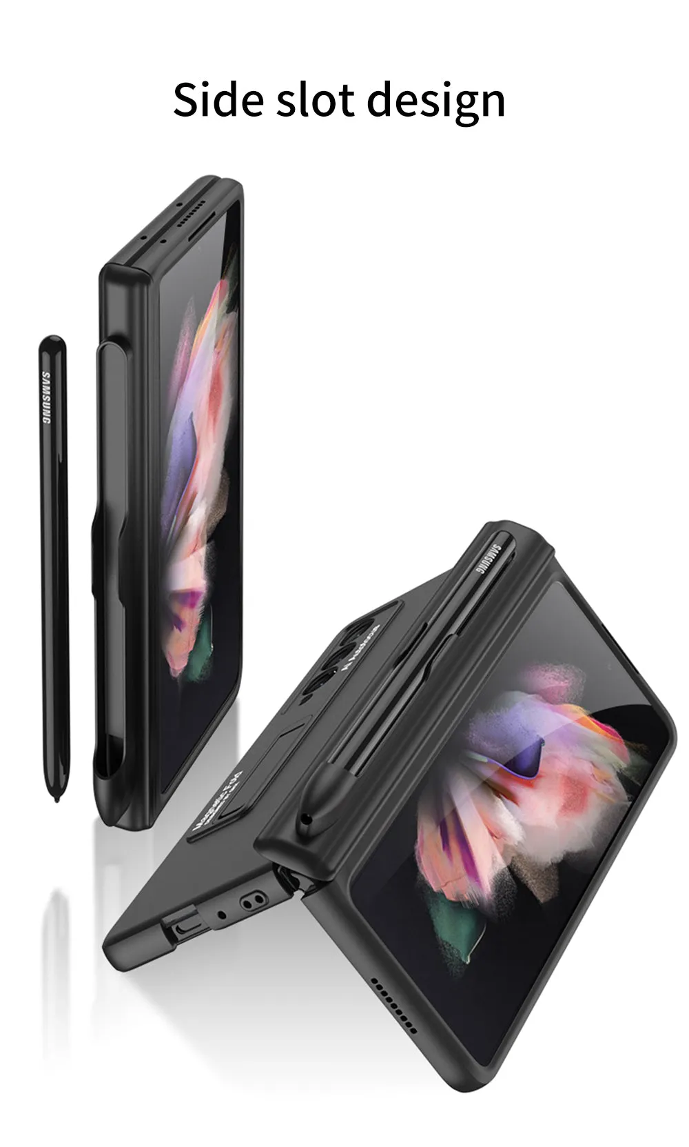 Magnetic All-inclusive Protection Case Cover For Samsung Galaxy Z Fold 3 5G