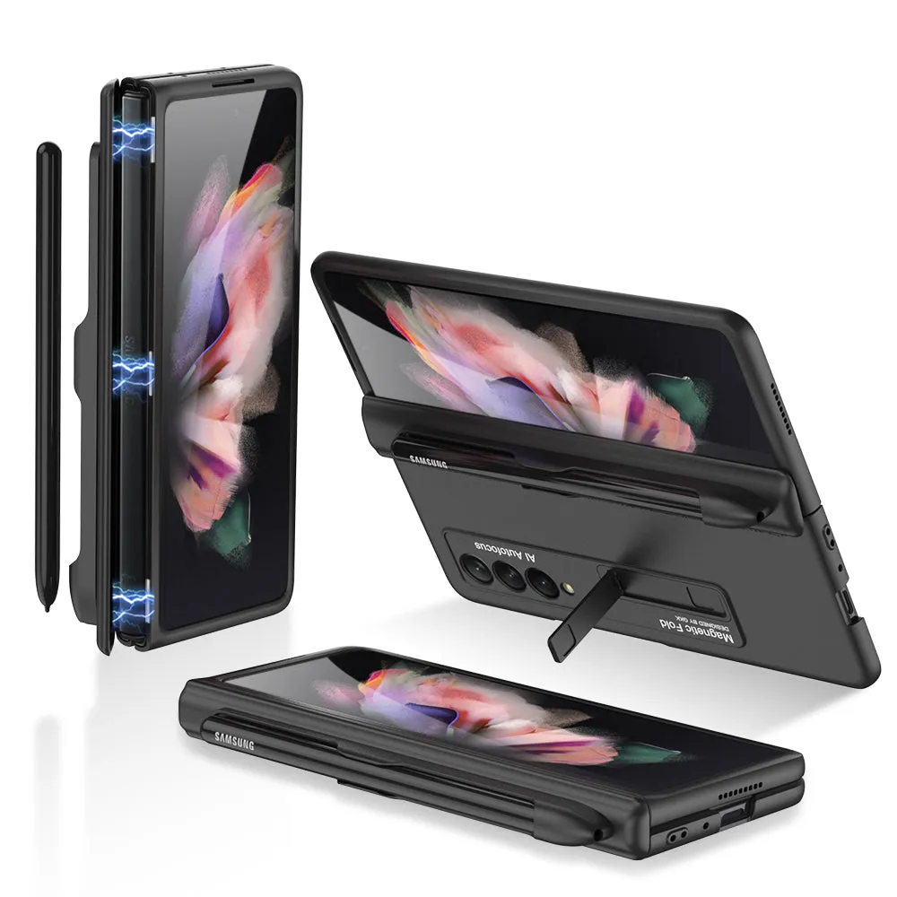 Magnetic All-inclusive Protection Case Cover For Samsung Galaxy Z Fold 3 5G