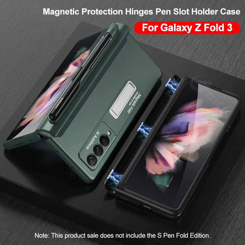 Magnetic All-inclusive Protection Case Cover For Samsung Galaxy Z Fold 3 5G