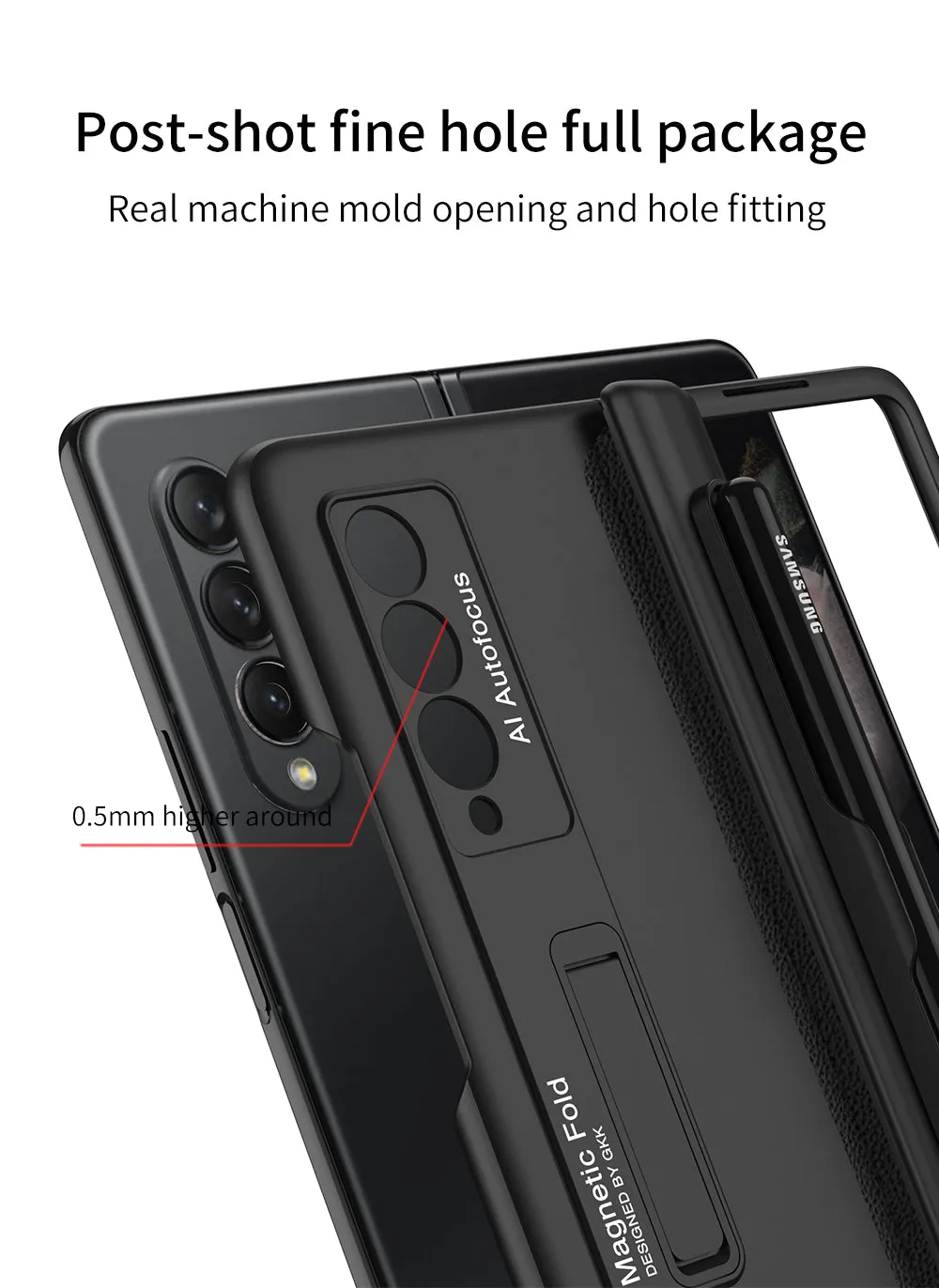 Magnetic All-inclusive Protection Case Cover For Samsung Galaxy Z Fold 3 5G