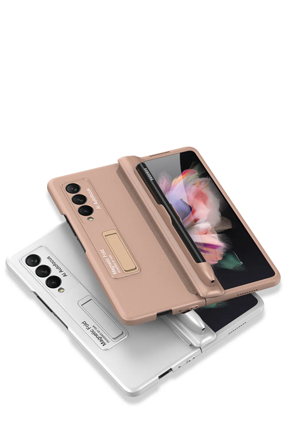 Magnetic All-inclusive Protection Case Cover For Samsung Galaxy Z Fold 3 5G