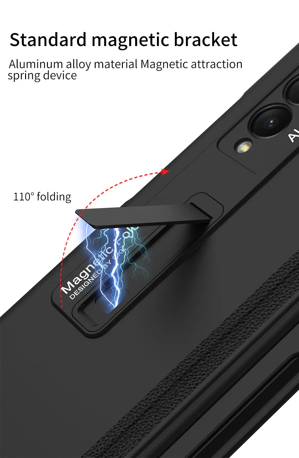 Magnetic All-inclusive Protection Case Cover For Samsung Galaxy Z Fold 3 5G