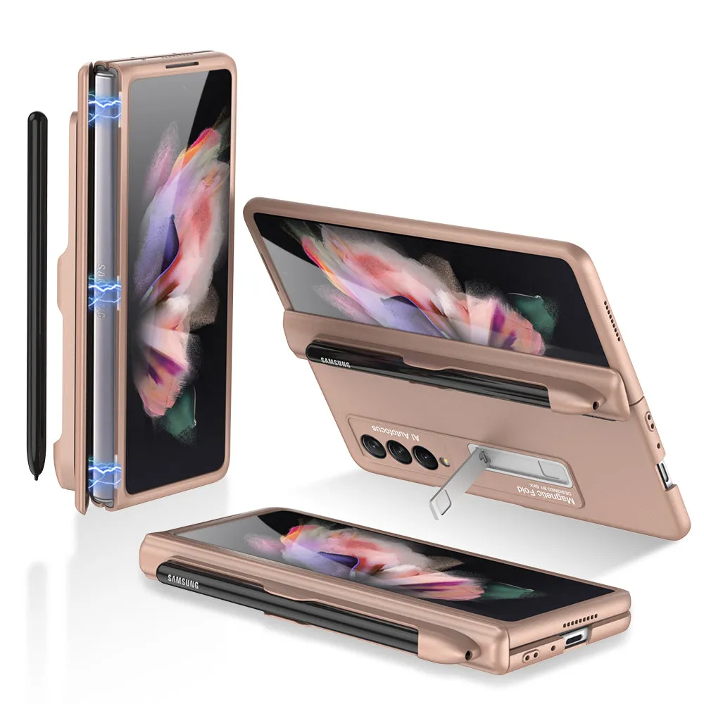 Magnetic All-inclusive Protection Case Cover For Samsung Galaxy Z Fold 3 5G