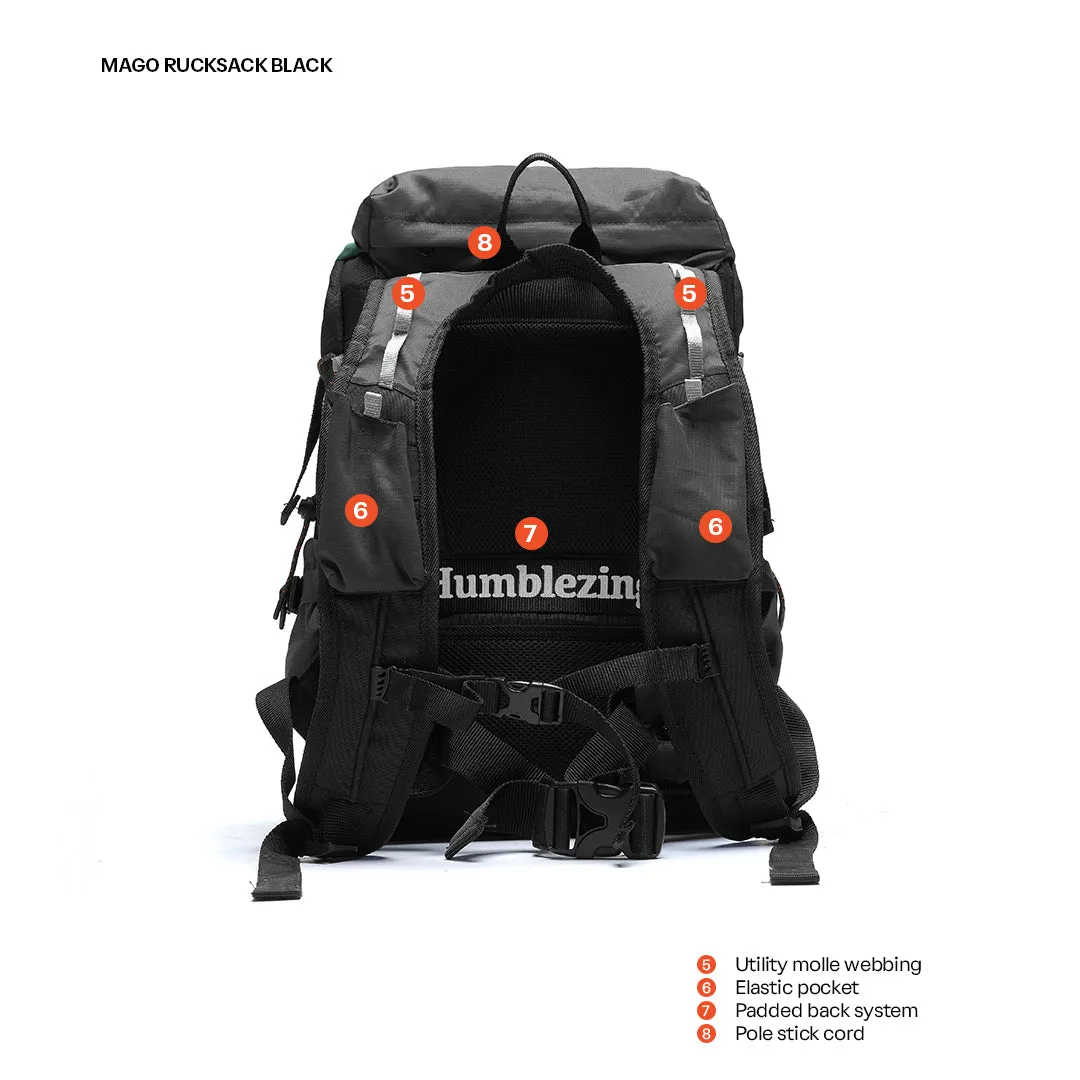 Mago Rucksack Black