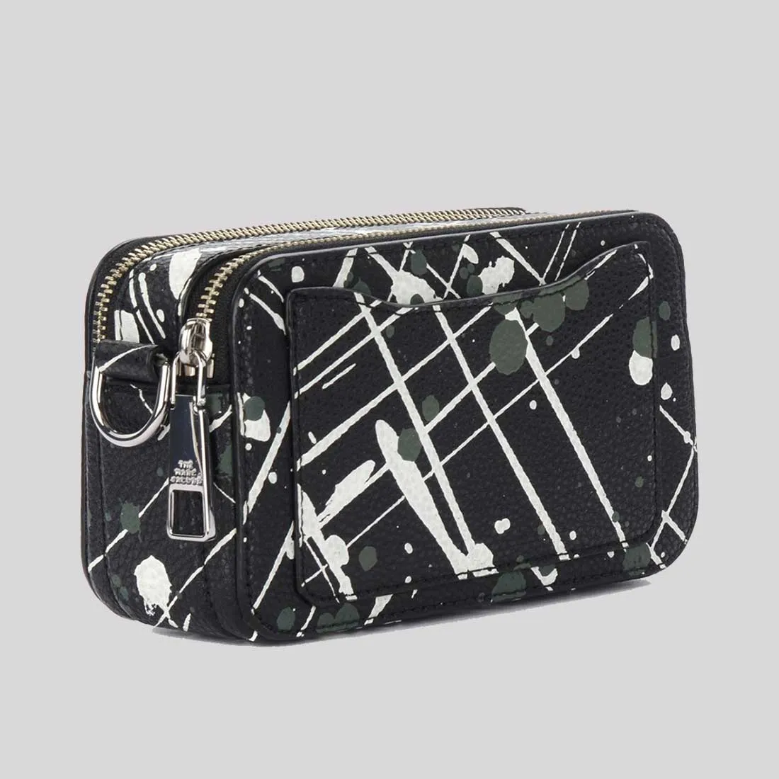 MARC JACOBS The Splatter Snapshot Shoulder Bag Black Multi RB-H153L01SP22