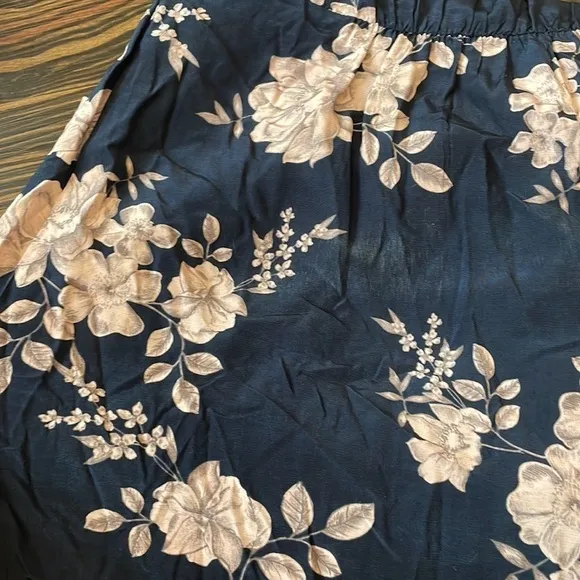 Marissa Webb Collective Navy Floral Wrap Dress