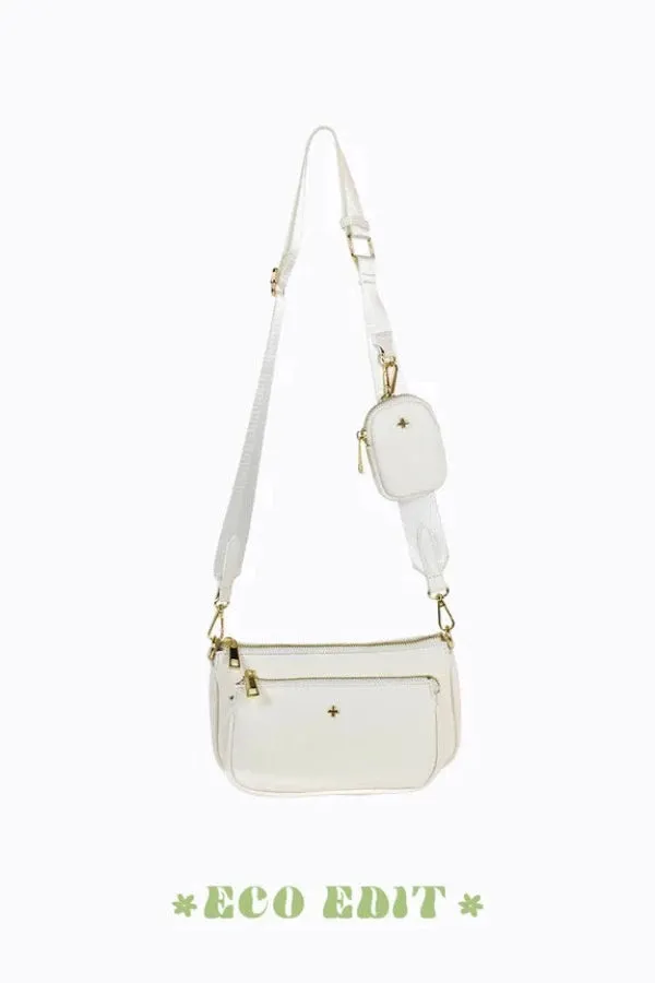 Marmont Double Pouch xbody Nude Pebble