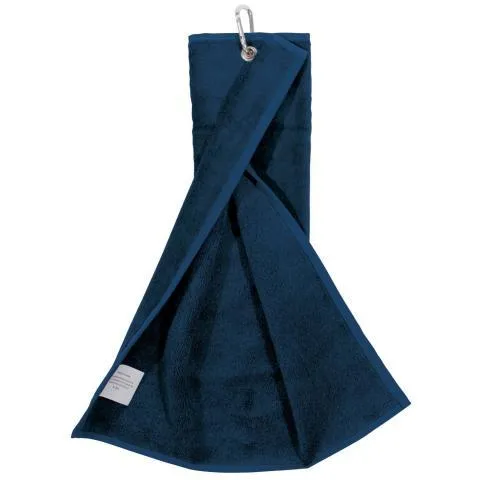 Masters Tri-fold Towel Navy