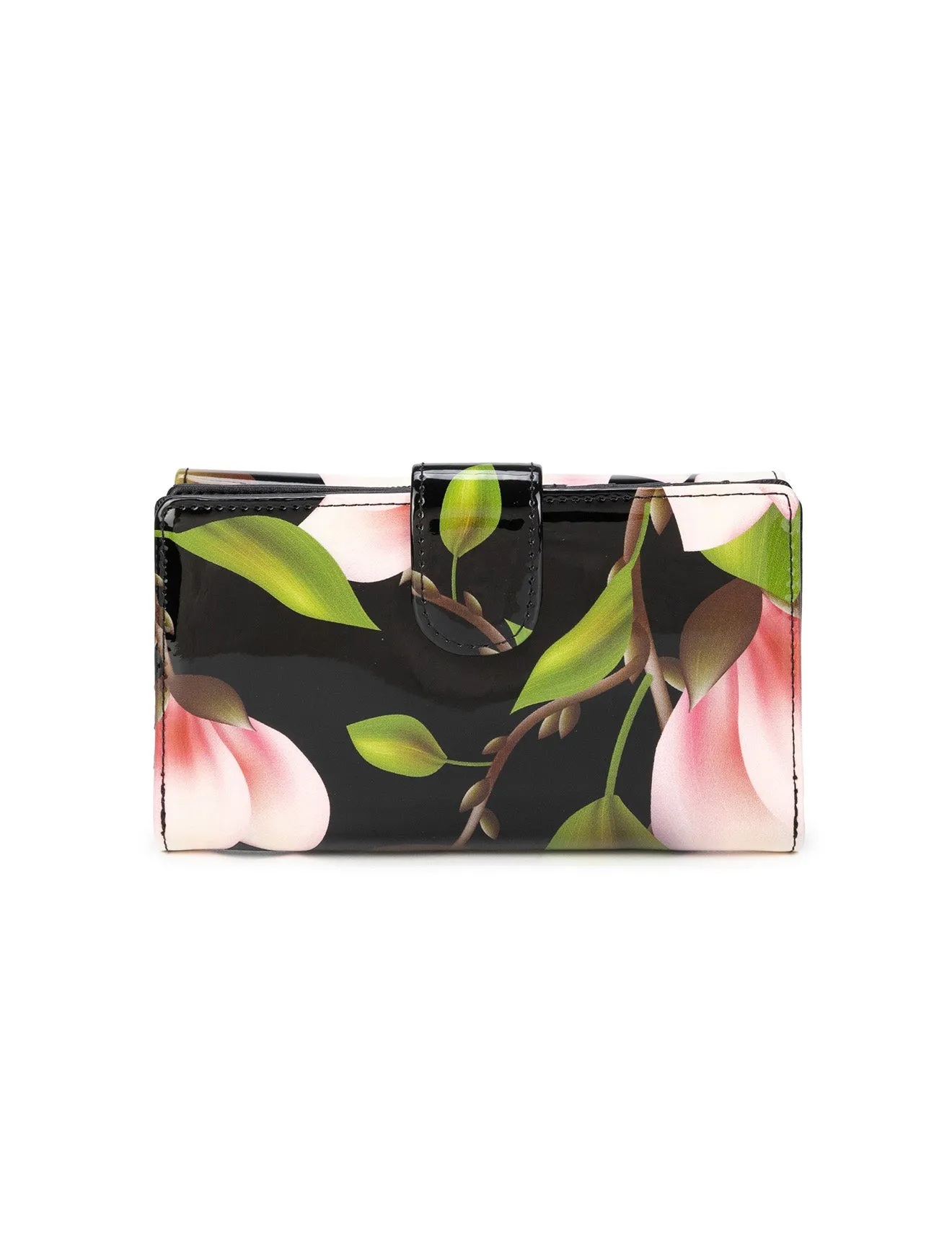 MAYUMI MED LEATHER RFID WALLET-WSN7602-SALE
