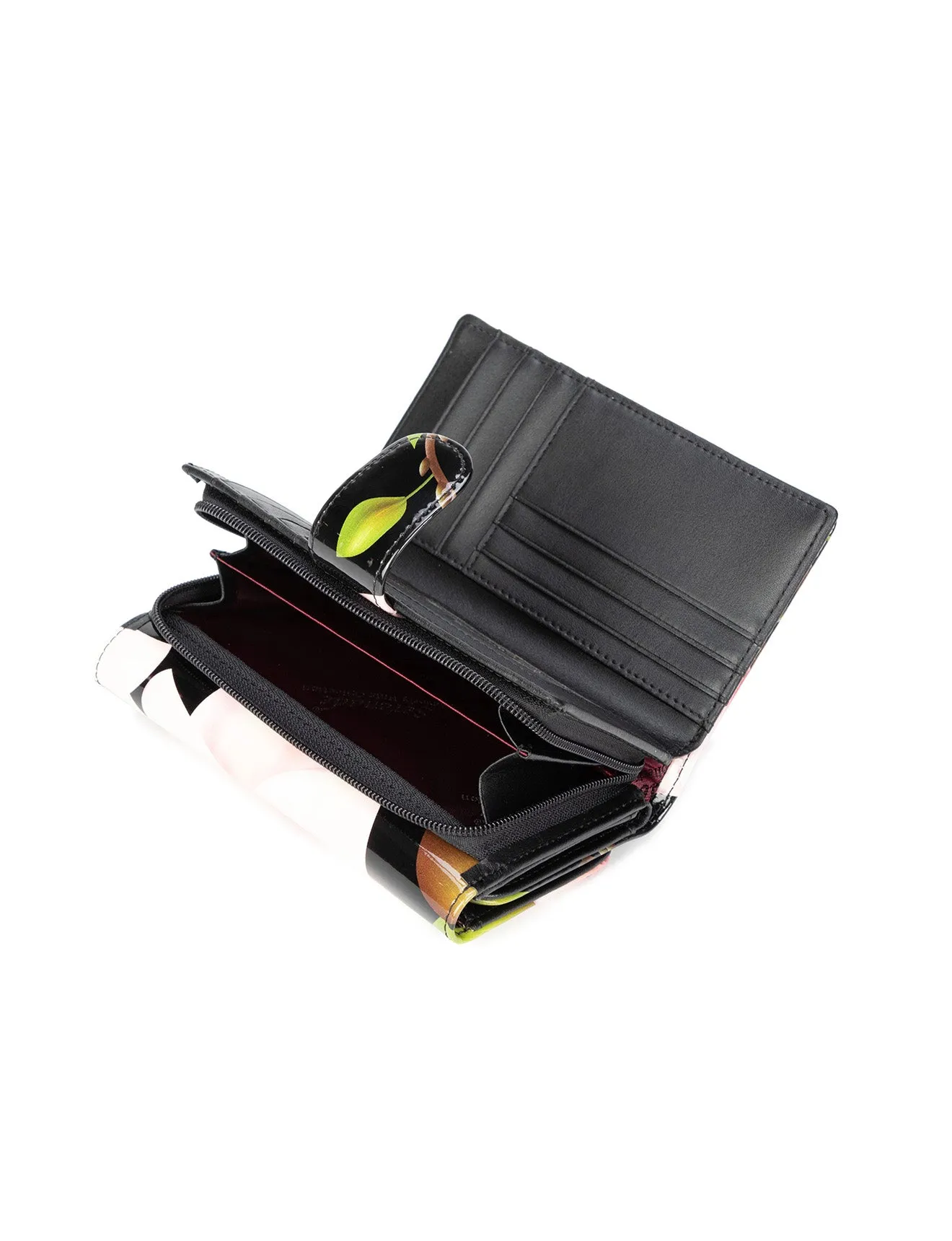 MAYUMI MED LEATHER RFID WALLET-WSN7602-SALE