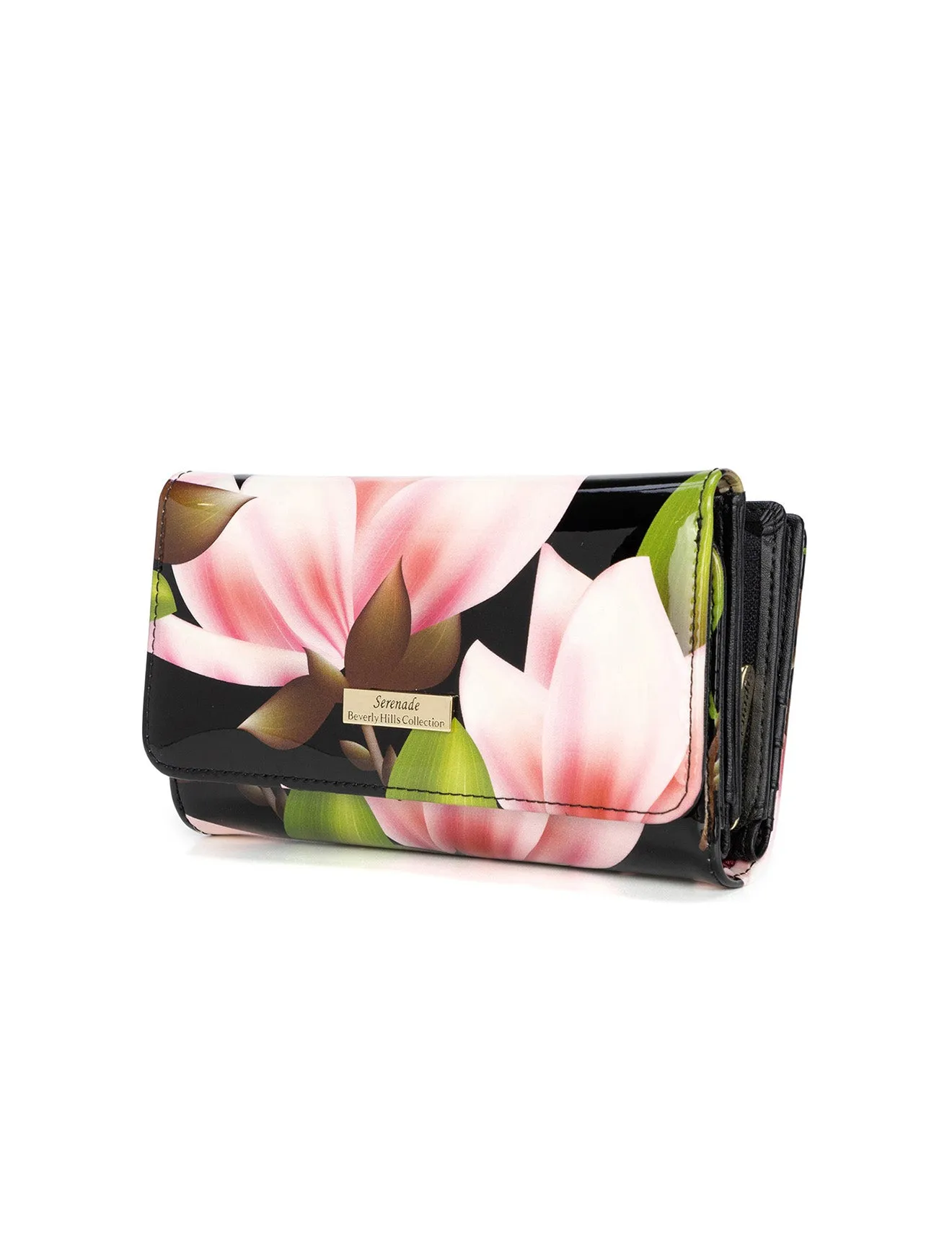 MAYUMI MED LEATHER RFID WALLET-WSN7602-SALE