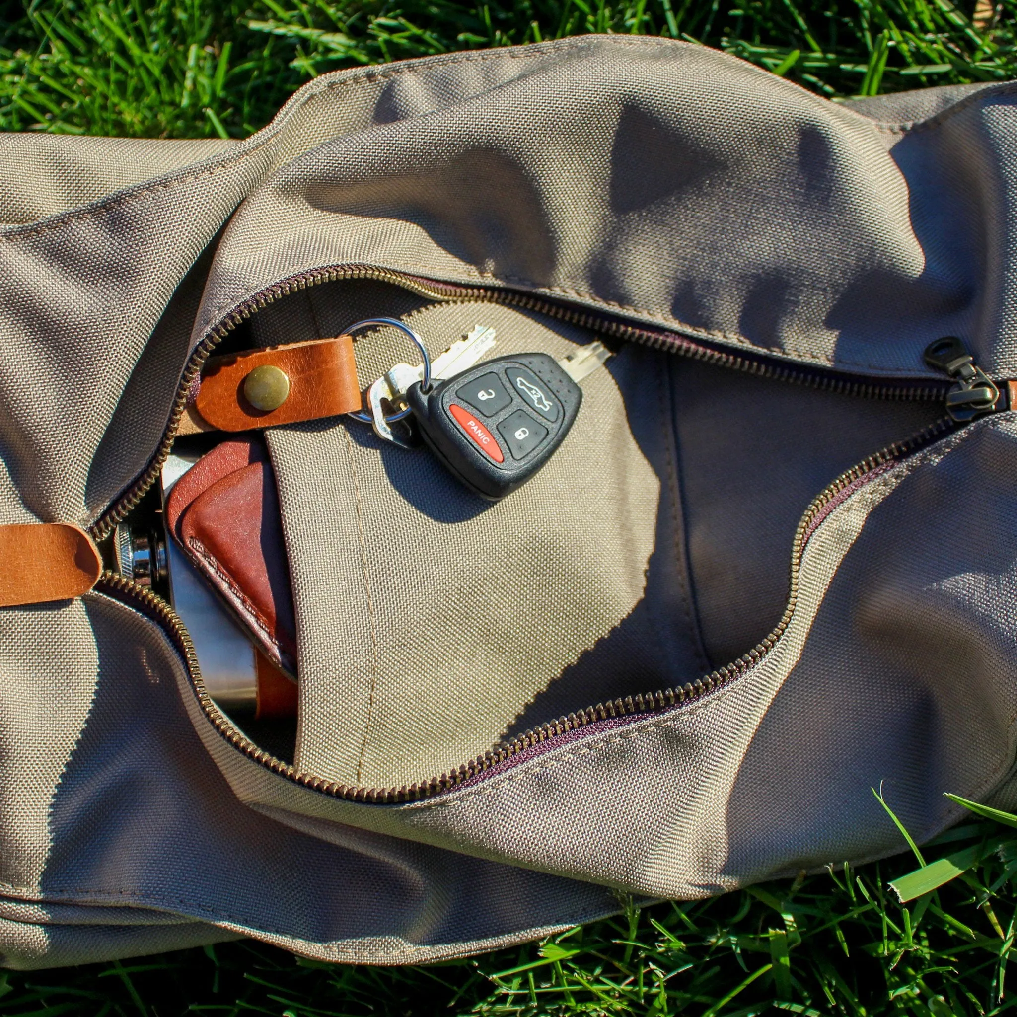 MB Coyote Brown Cordura Sunday Golf Bag