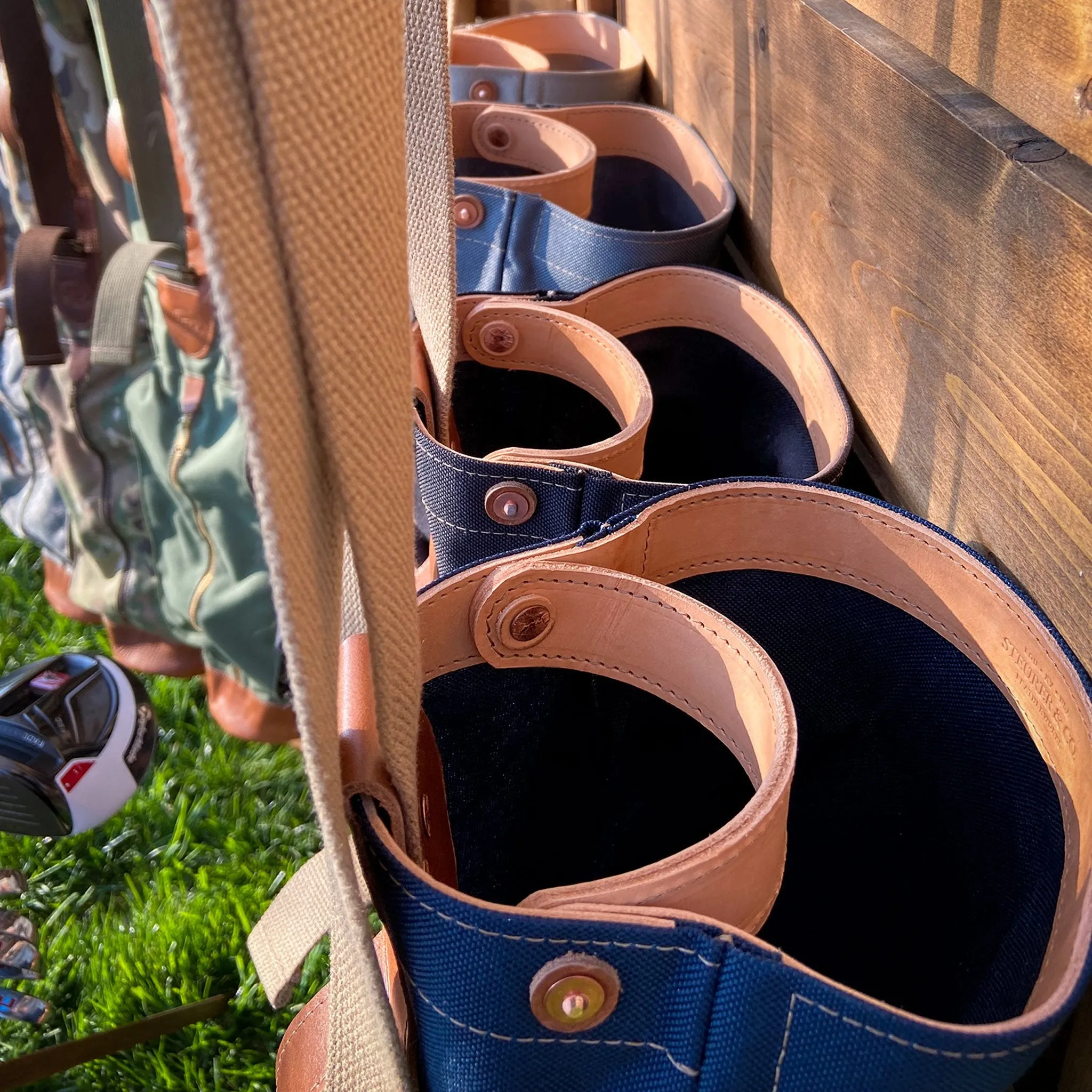MB Coyote Brown Cordura Sunday Golf Bag
