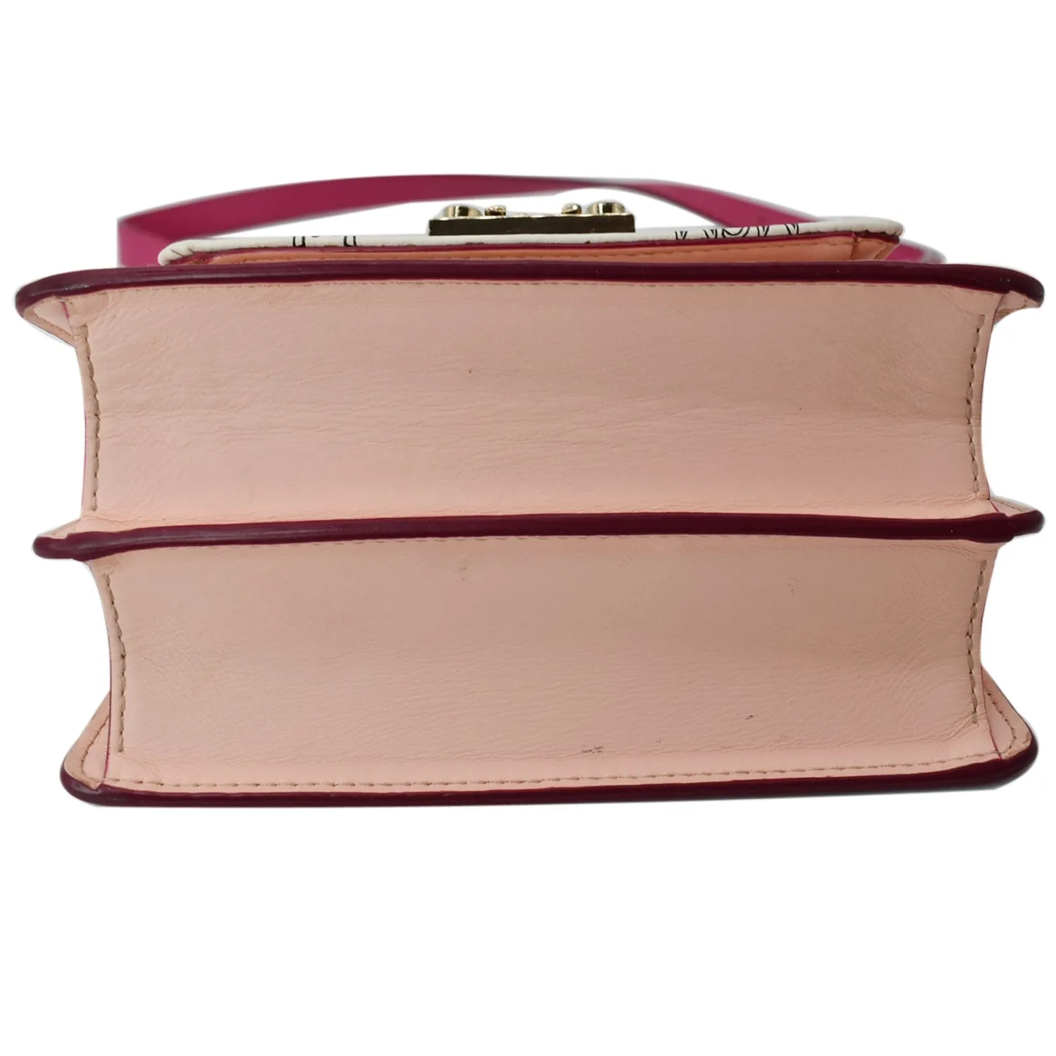 MCM Patricia Mini Block Visetos Canvas Leather Crossbody Bag Multicolor