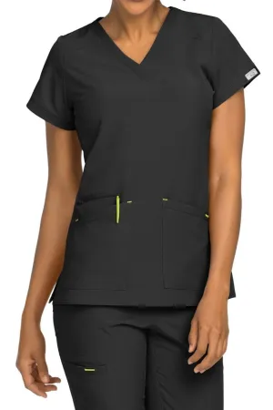 Med Couture Scrub Top Air Sky High Clearance Sale