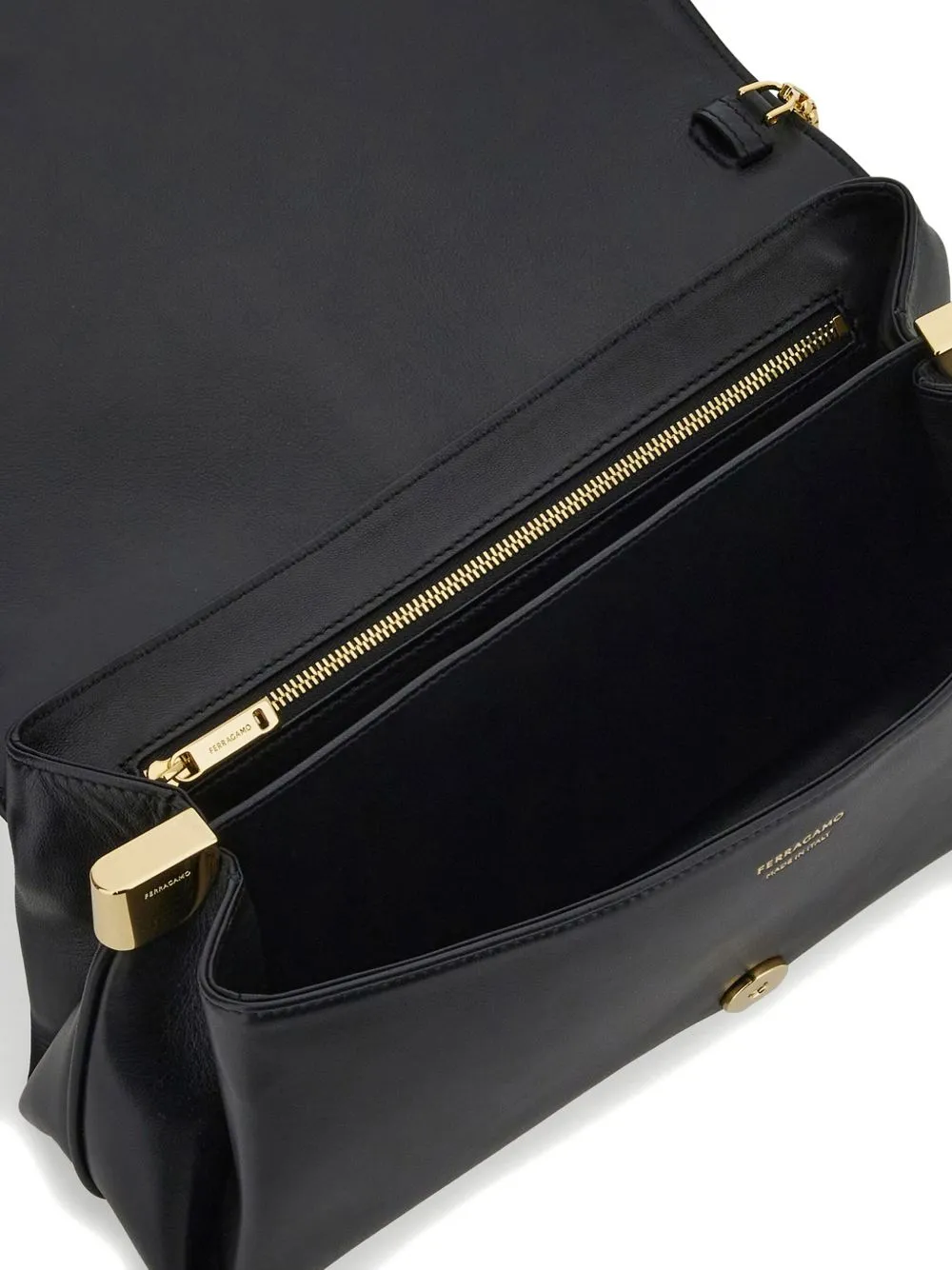 Medium leather crossbody bag